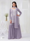 Sajda Hit By Nsf Faux Georgette With Embroidery Work And Sequence Work Top With Bottom Dupatta Online Wholesale